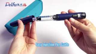 Herbruikbare plastic peninjector