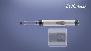 Herbruikbare injectiepen