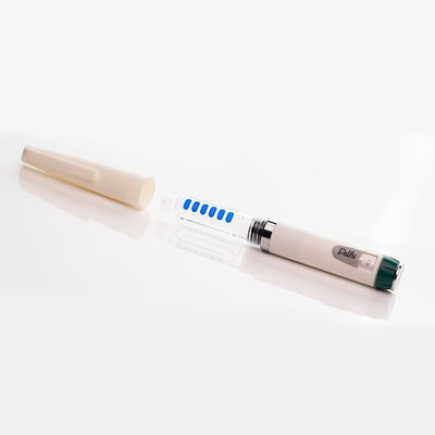 Eenmalige insulinepen voor diabetes met medisch geschikt kunststof en metaal met een nauwkeurige insulinedosisregeling