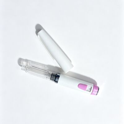Groothandel herbruikbare pen 60iu 75iu 80iu Plastic injector pen voor gewicht en cartridges van 3 ml